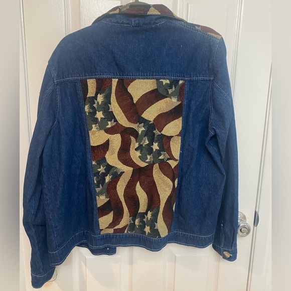 Jackets & Coats Barn Fly American Flag Vintage Jean Jacket Poshmark